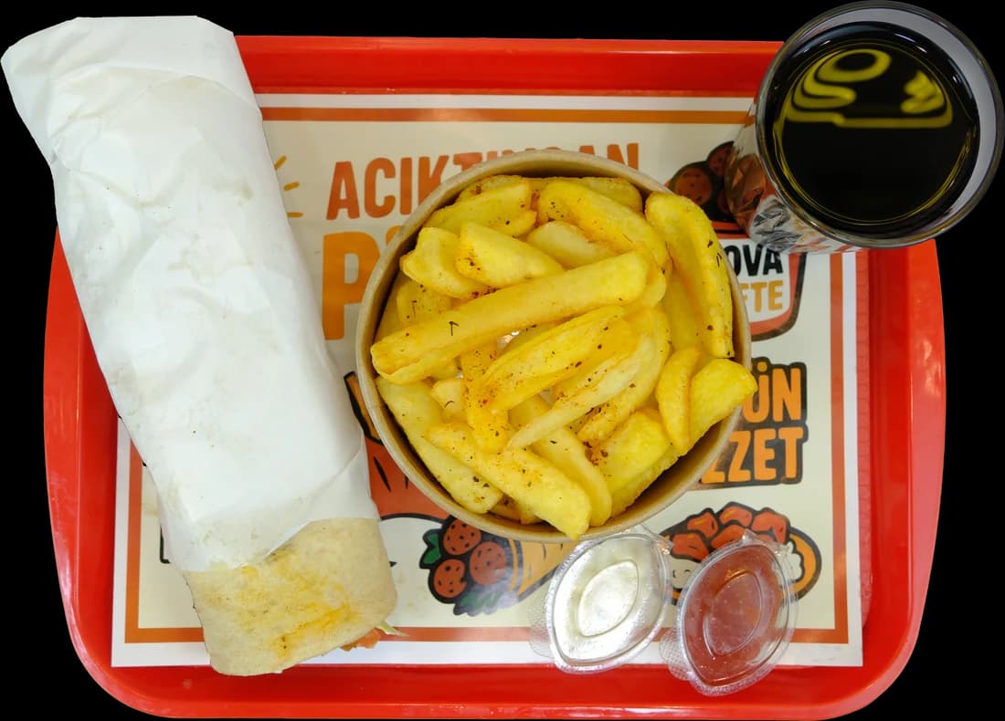 Tavuk Roll Menü