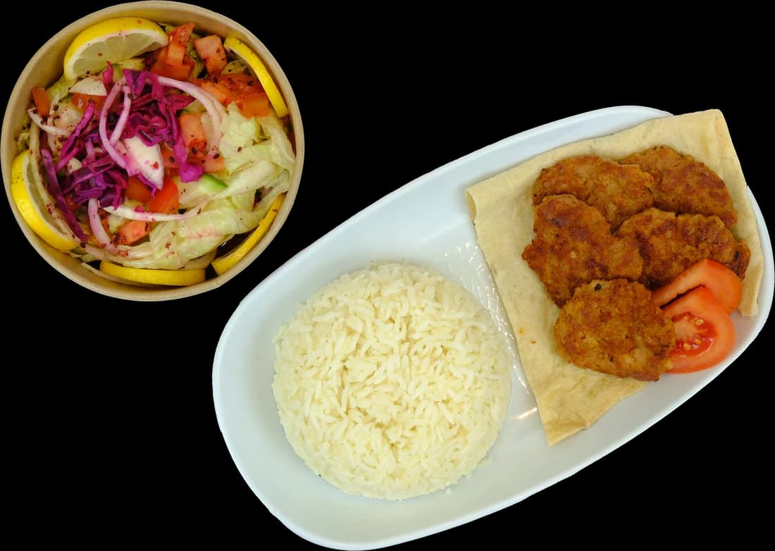 Tavuk Köfte Mangalda Pişiyo