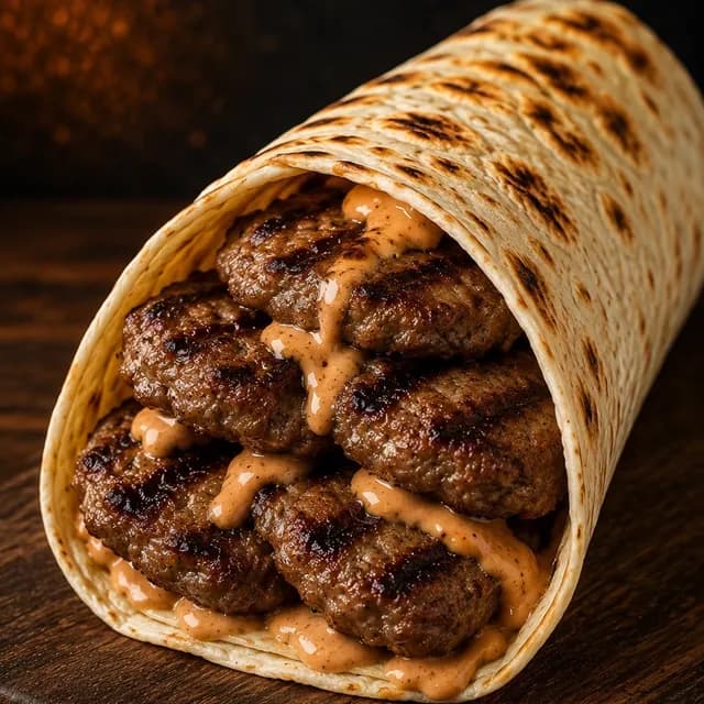 Dana Köfte Dürüm Pişiyo