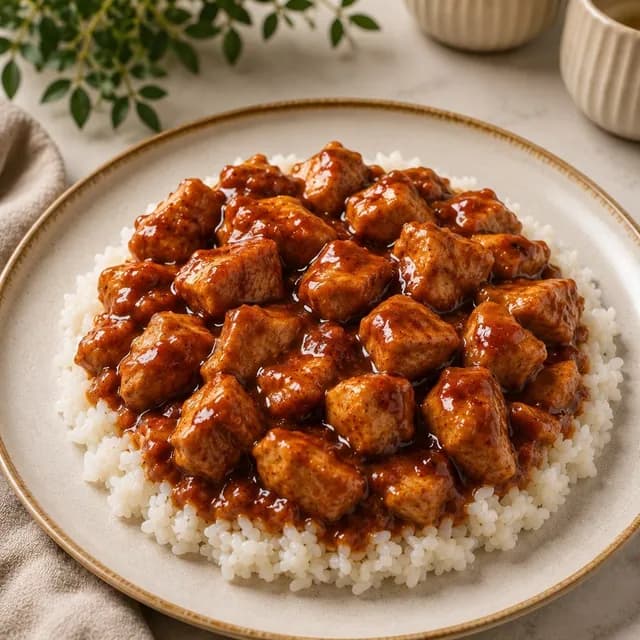 1.5x Barbekü Soslu Tavuk Pilav