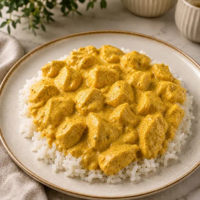1.5x Köri Soslu Tavuk Pilav
